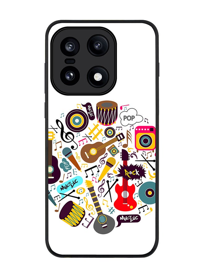 For OnePlus 15 Case,Slim fit Camera Protection, Shockproof Thin Phone cover  - Muscial Instruments